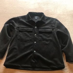 Men’s medium black overshirt